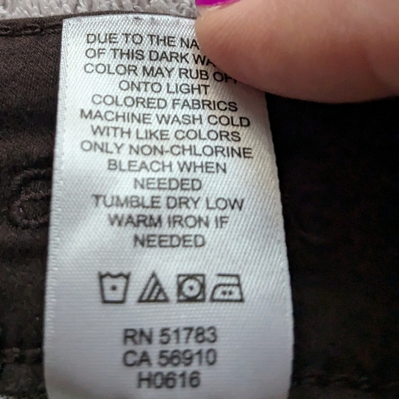 Vintage 2000's, Maurices, brown, skinny jeans - Picture 8 of 9